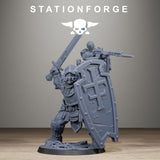 Tabletop Terrain Miniature RoyalGuard Shield Bearer