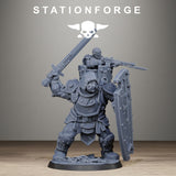Tabletop Terrain Miniature RoyalGuard Shield Bearer