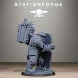 Tabletop Terrain Miniature RoyalGuard Shield Bearer