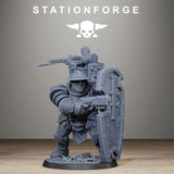Tabletop Terrain Miniature RoyalGuard Shield Bearer
