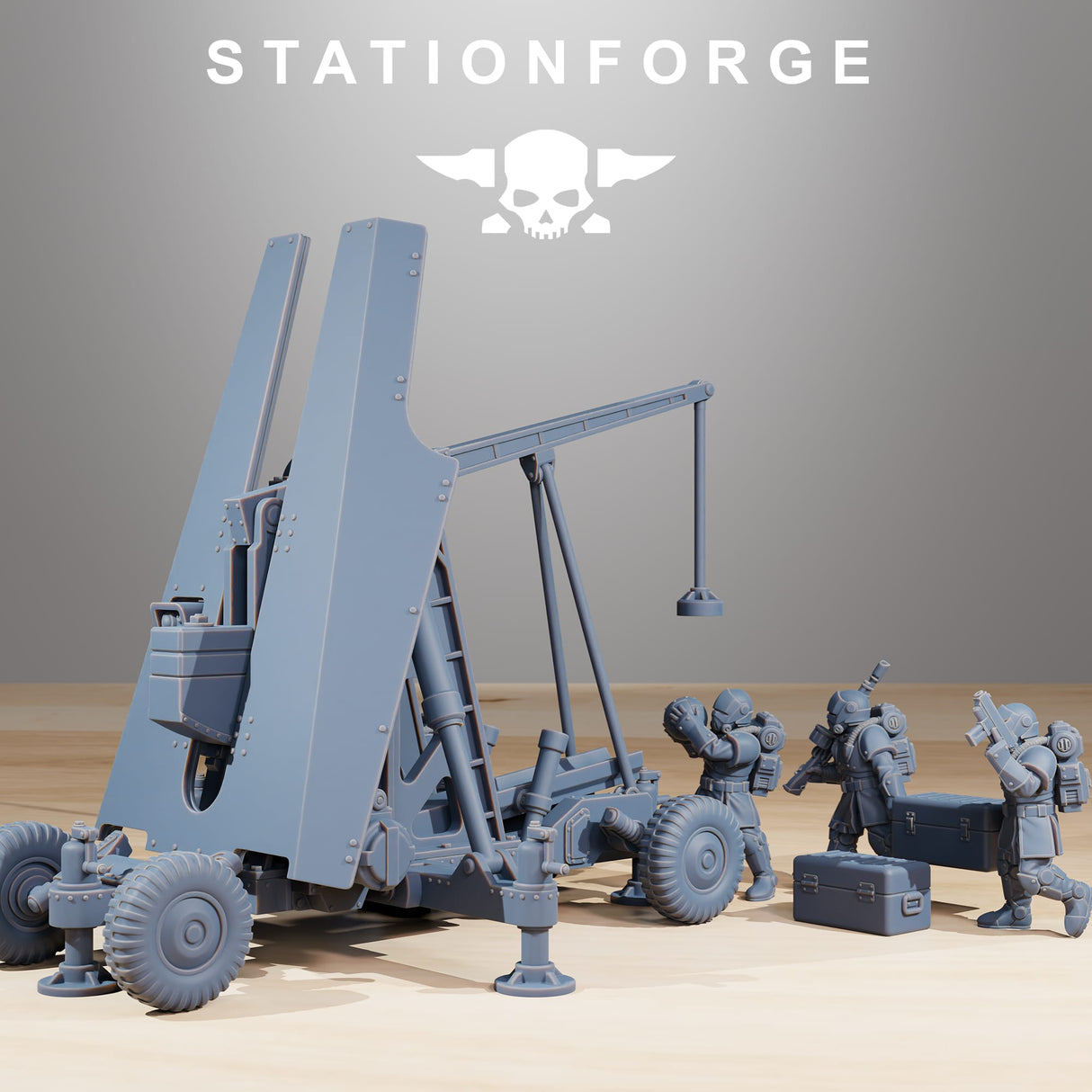 Tabletop Terrain Miniature RoyalGuard Support Systems