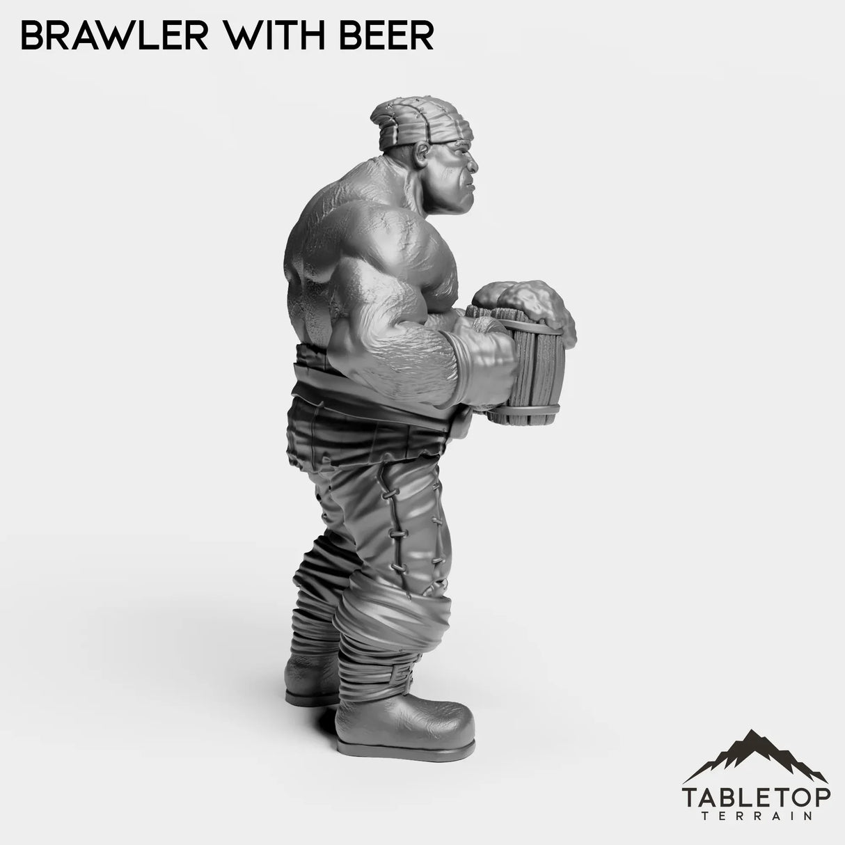 Tabletop Terrain Miniature Sailor Brawler