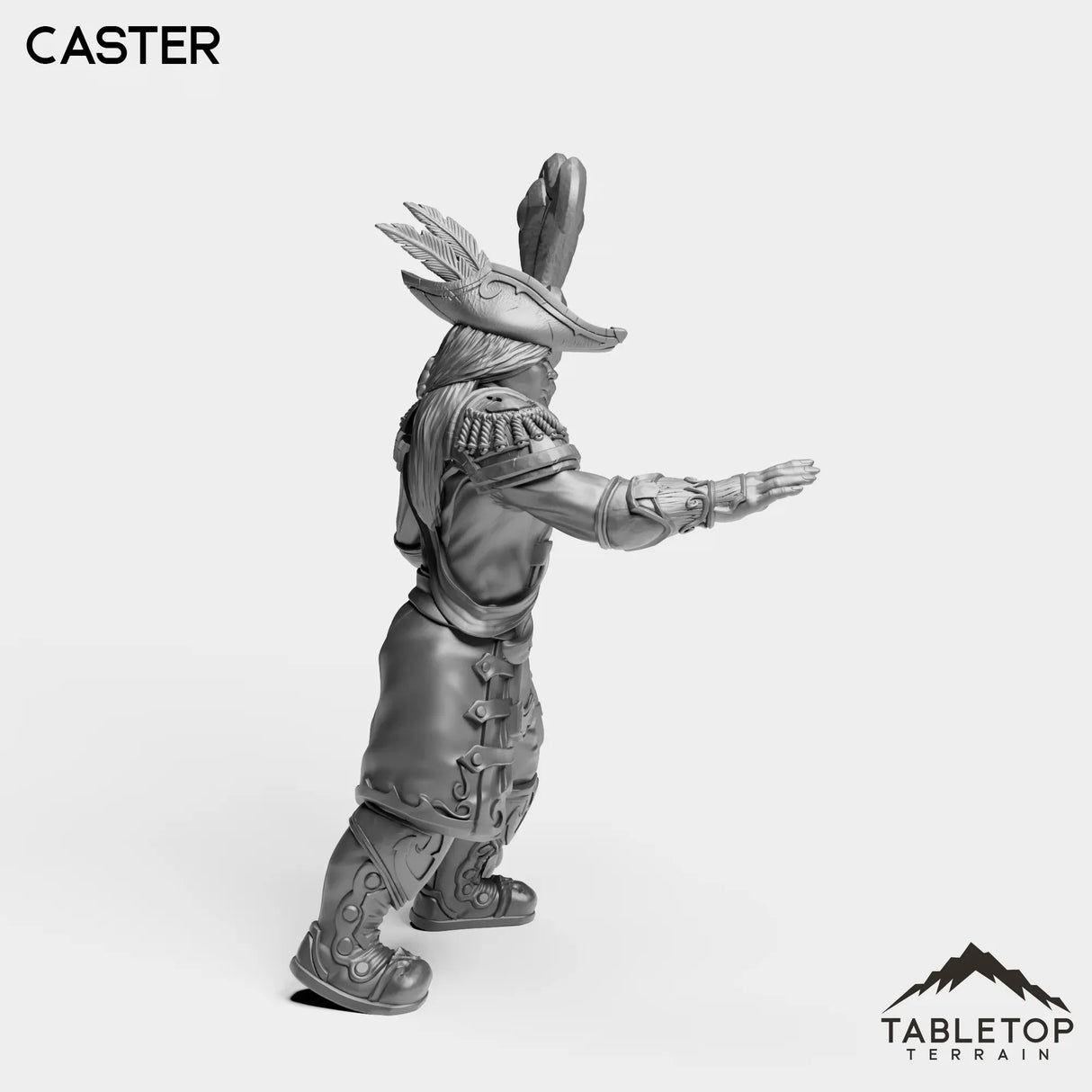 Tabletop Terrain Miniature Sailor Heritage Caster Female