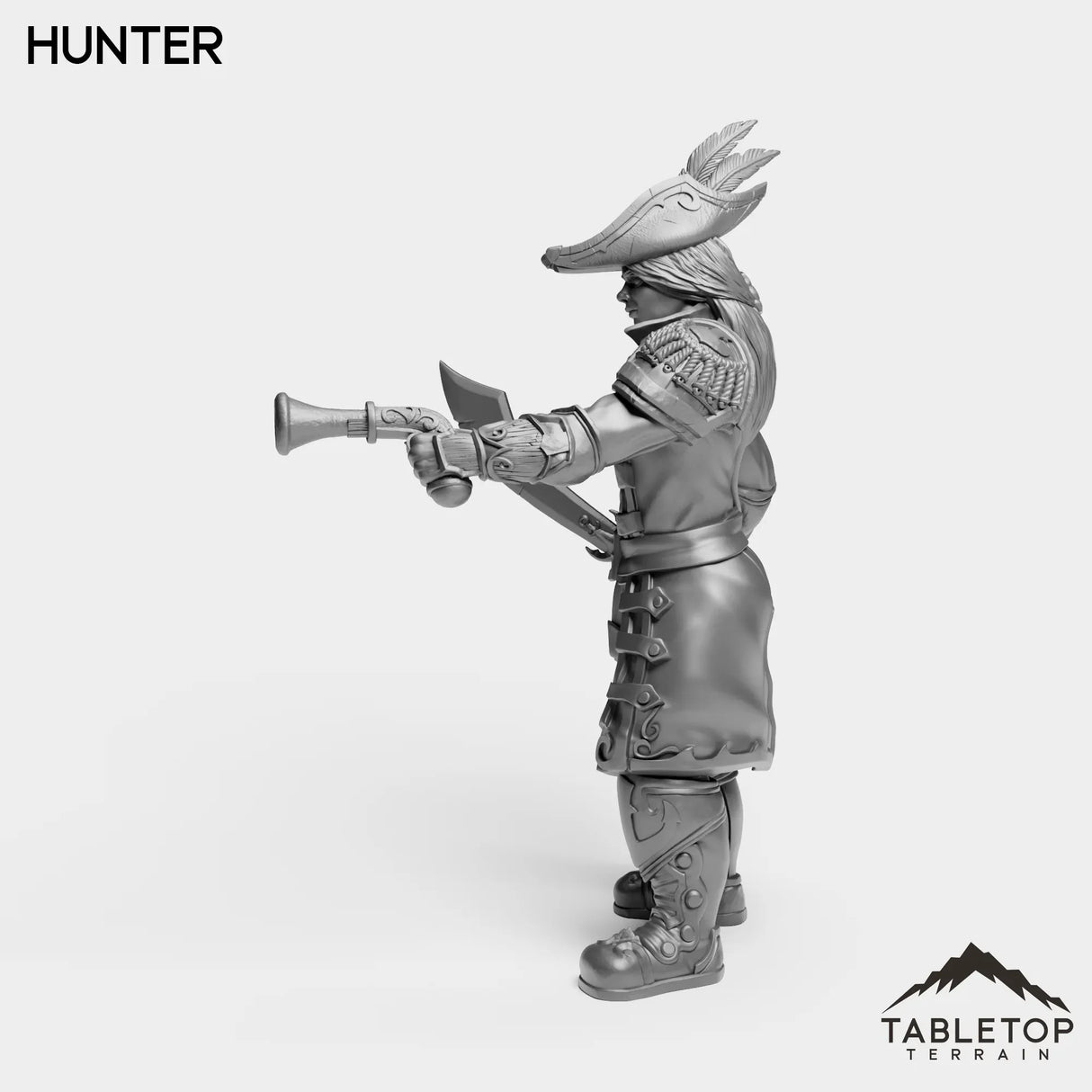 Tabletop Terrain Miniature Sailor Heritage Hunter Female