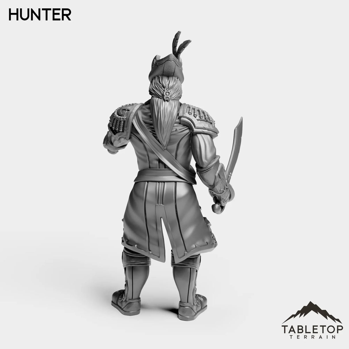 Tabletop Terrain Miniature Sailor Heritage Hunter Female