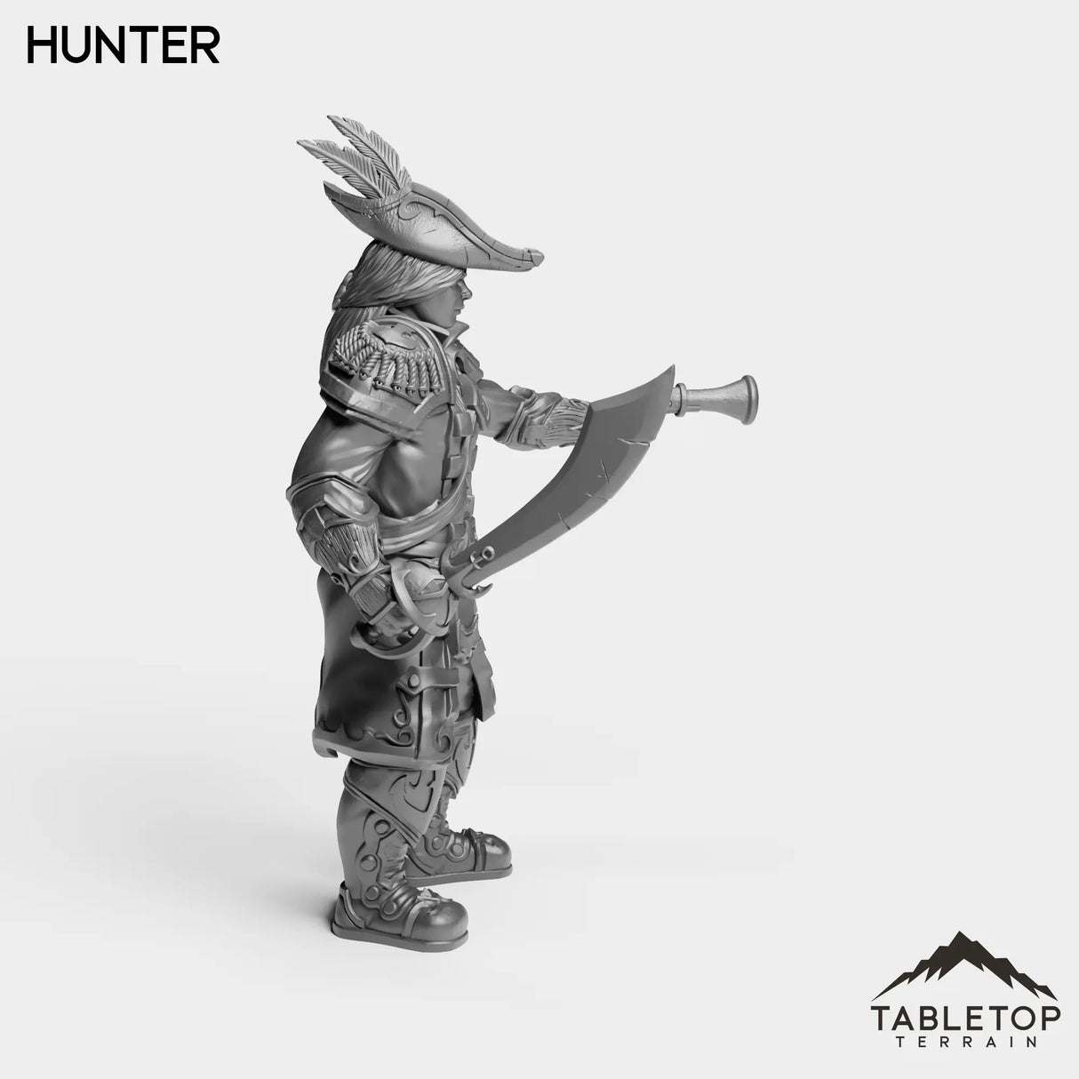 Tabletop Terrain Miniature Sailor Heritage Hunter Female