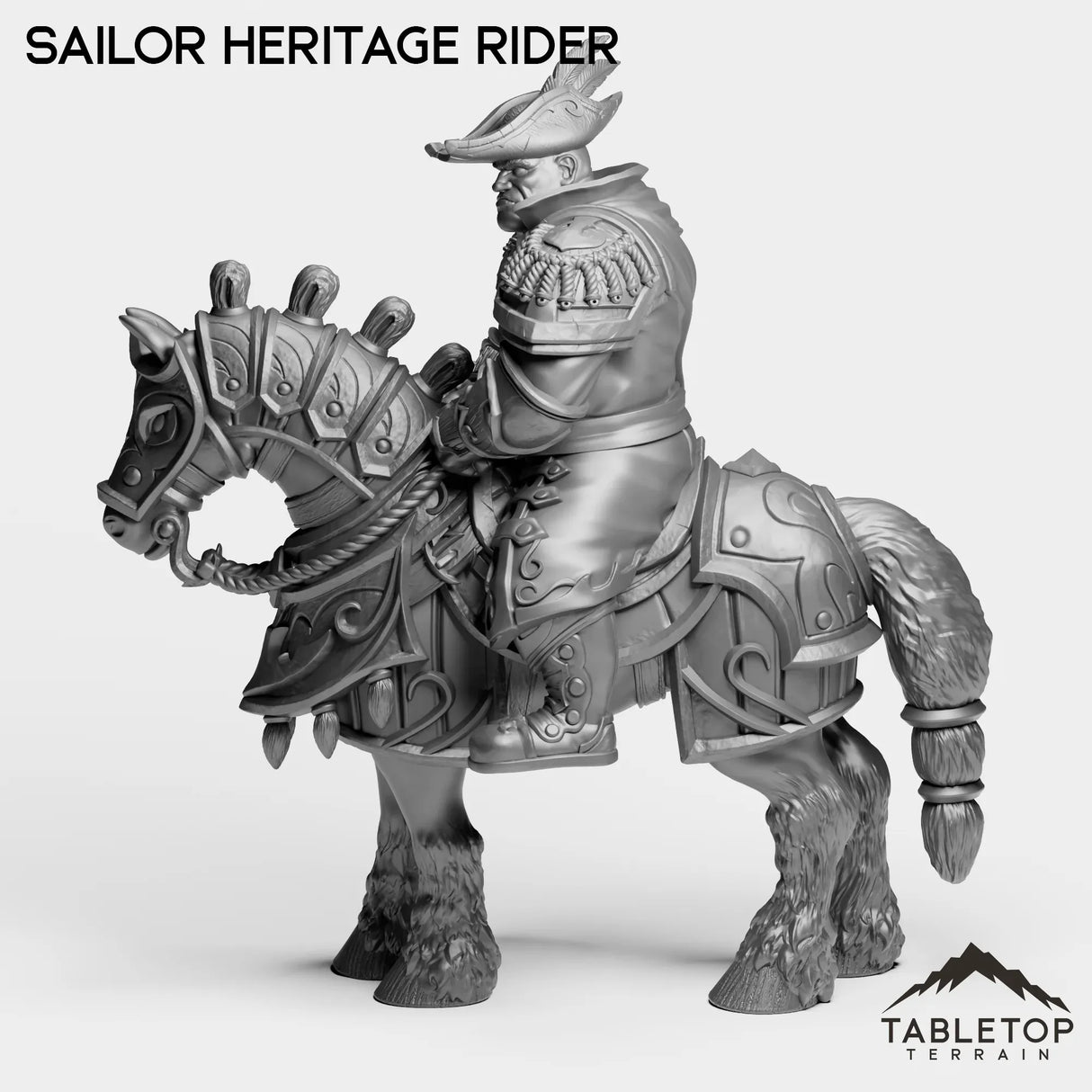 Tabletop Terrain Miniature Sailor Heritage Rider