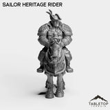 Tabletop Terrain Miniature Sailor Heritage Rider