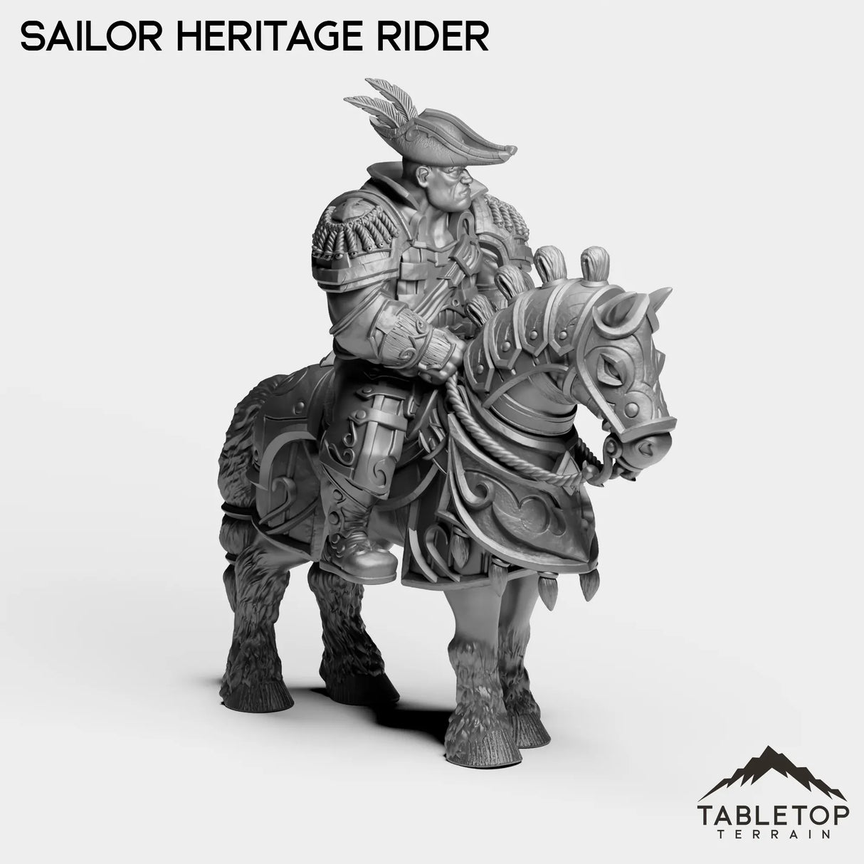 Tabletop Terrain Miniature Sailor Heritage Rider