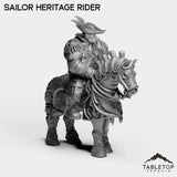 Tabletop Terrain Miniature Sailor Heritage Rider