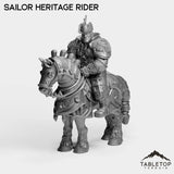 Tabletop Terrain Miniature Sailor Heritage Rider