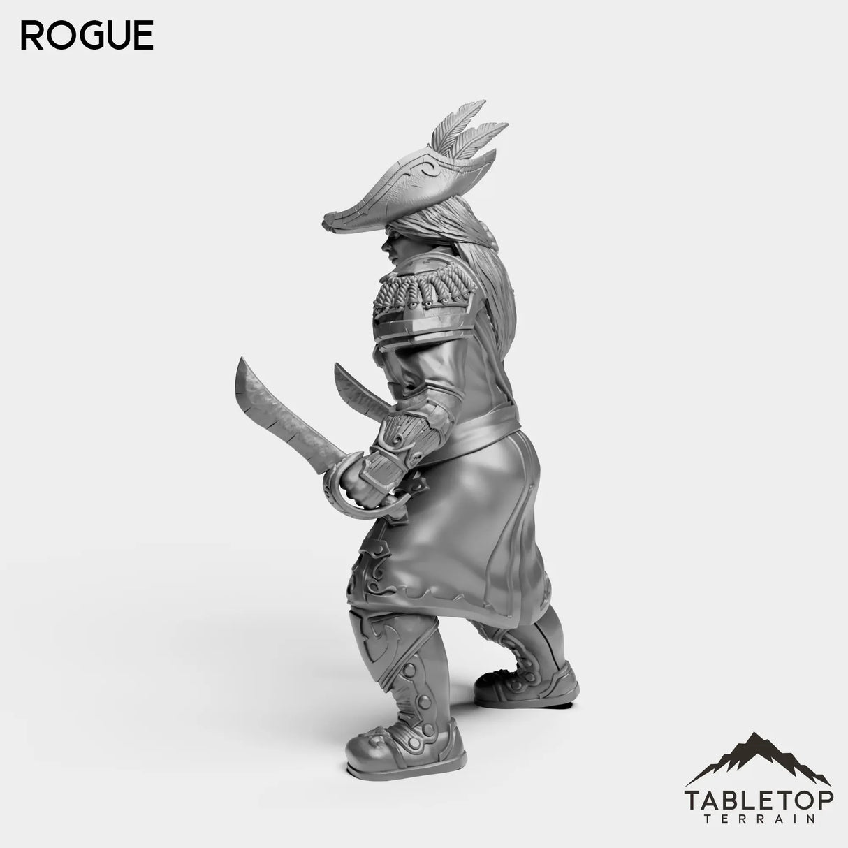 Tabletop Terrain Miniature Sailor Heritage Rogue Female