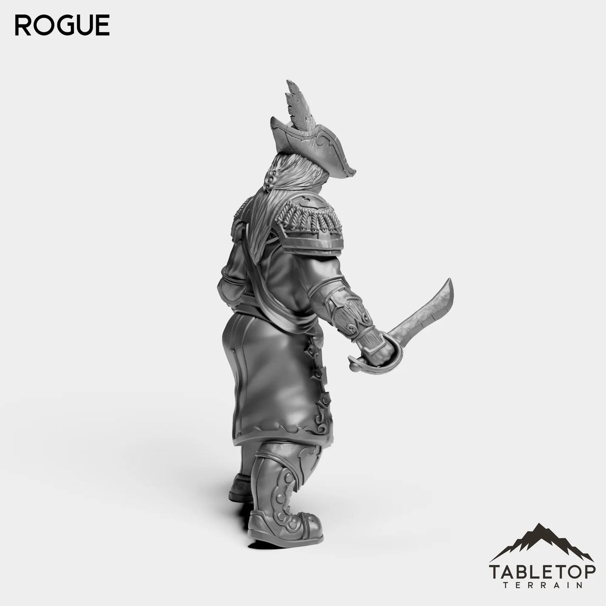Tabletop Terrain Miniature Sailor Heritage Rogue Female