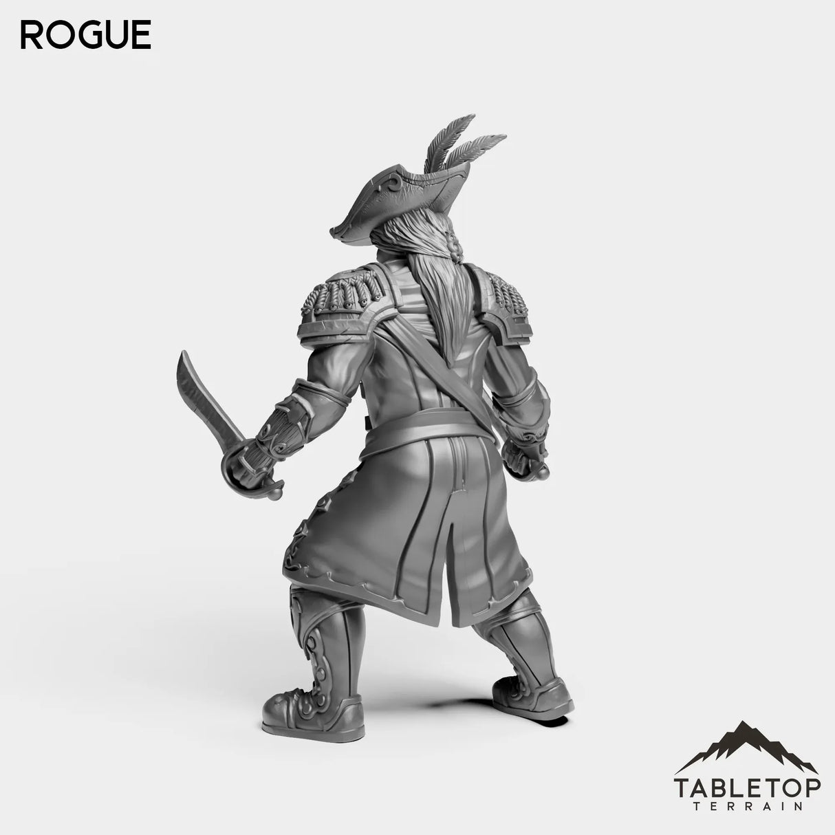 Tabletop Terrain Miniature Sailor Heritage Rogue Female
