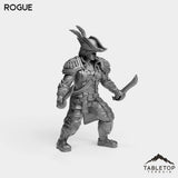 Tabletop Terrain Miniature Sailor Heritage Rogue Female