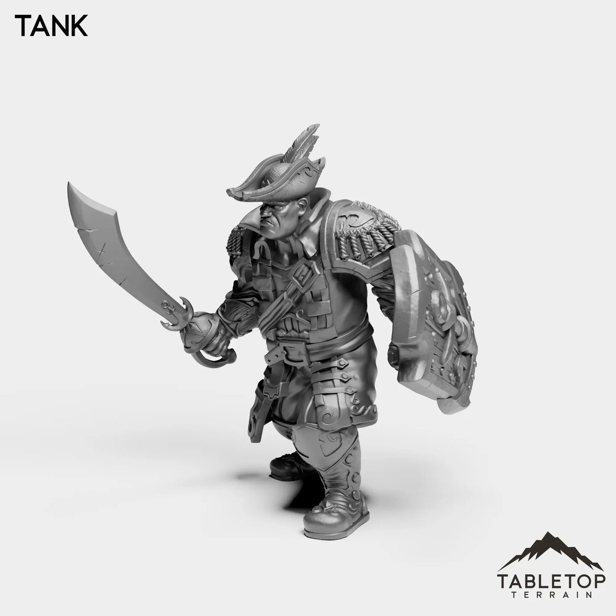 Tabletop Terrain Miniature Sailor Heritage Warrior