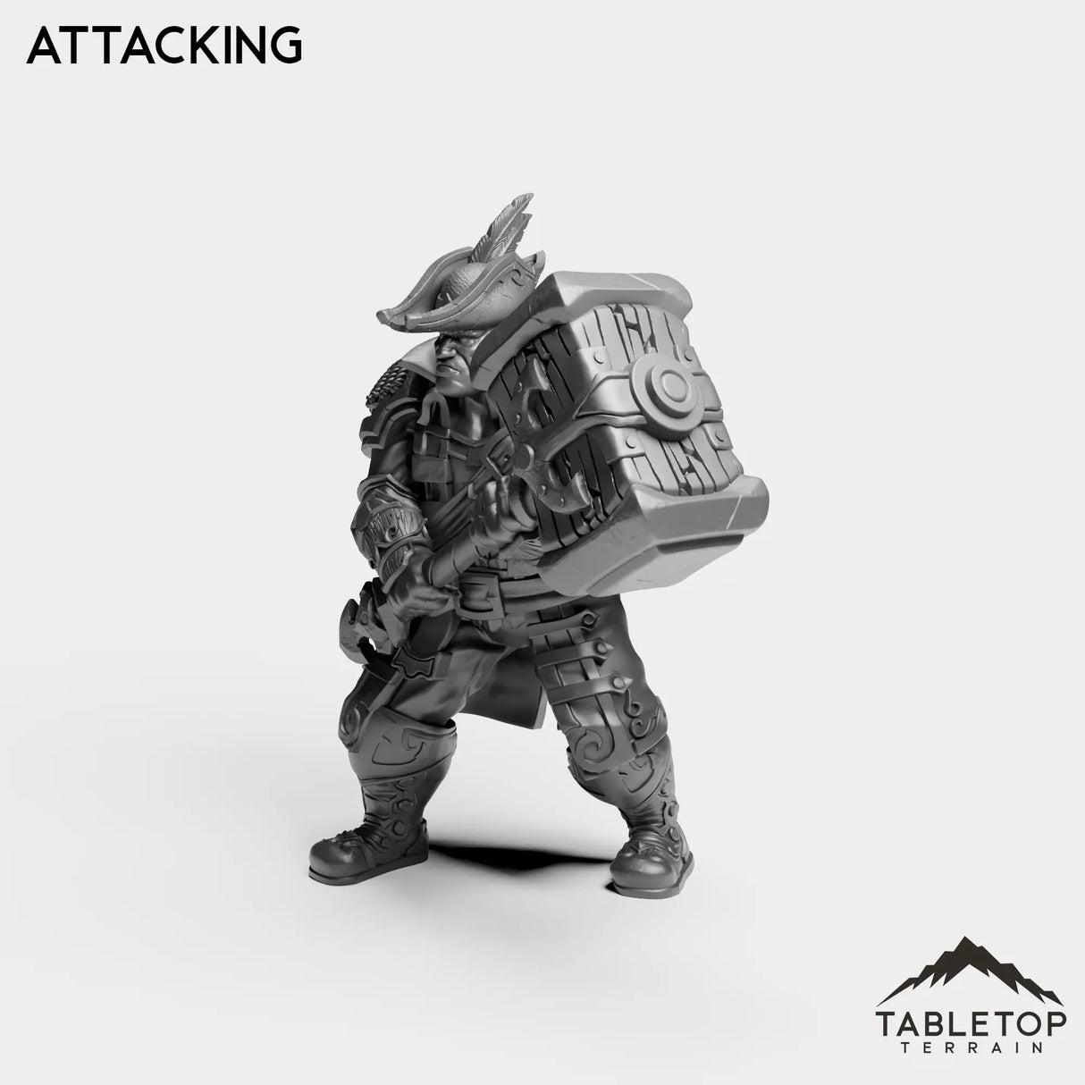 Tabletop Terrain Miniature Sailor Heritage Warrior