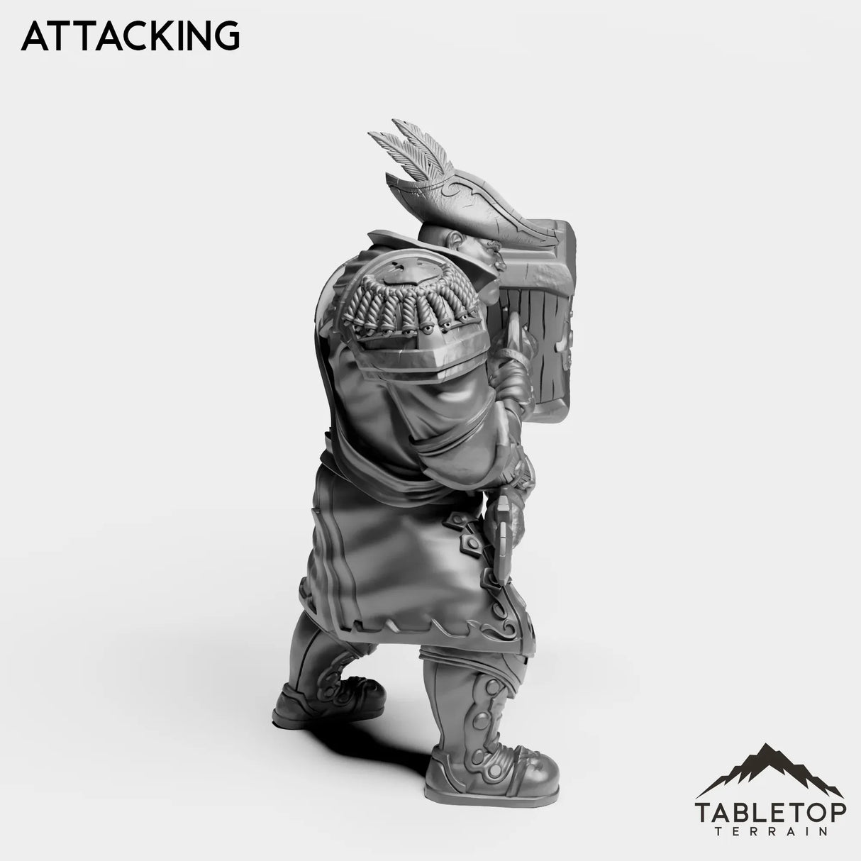 Tabletop Terrain Miniature Sailor Heritage Warrior