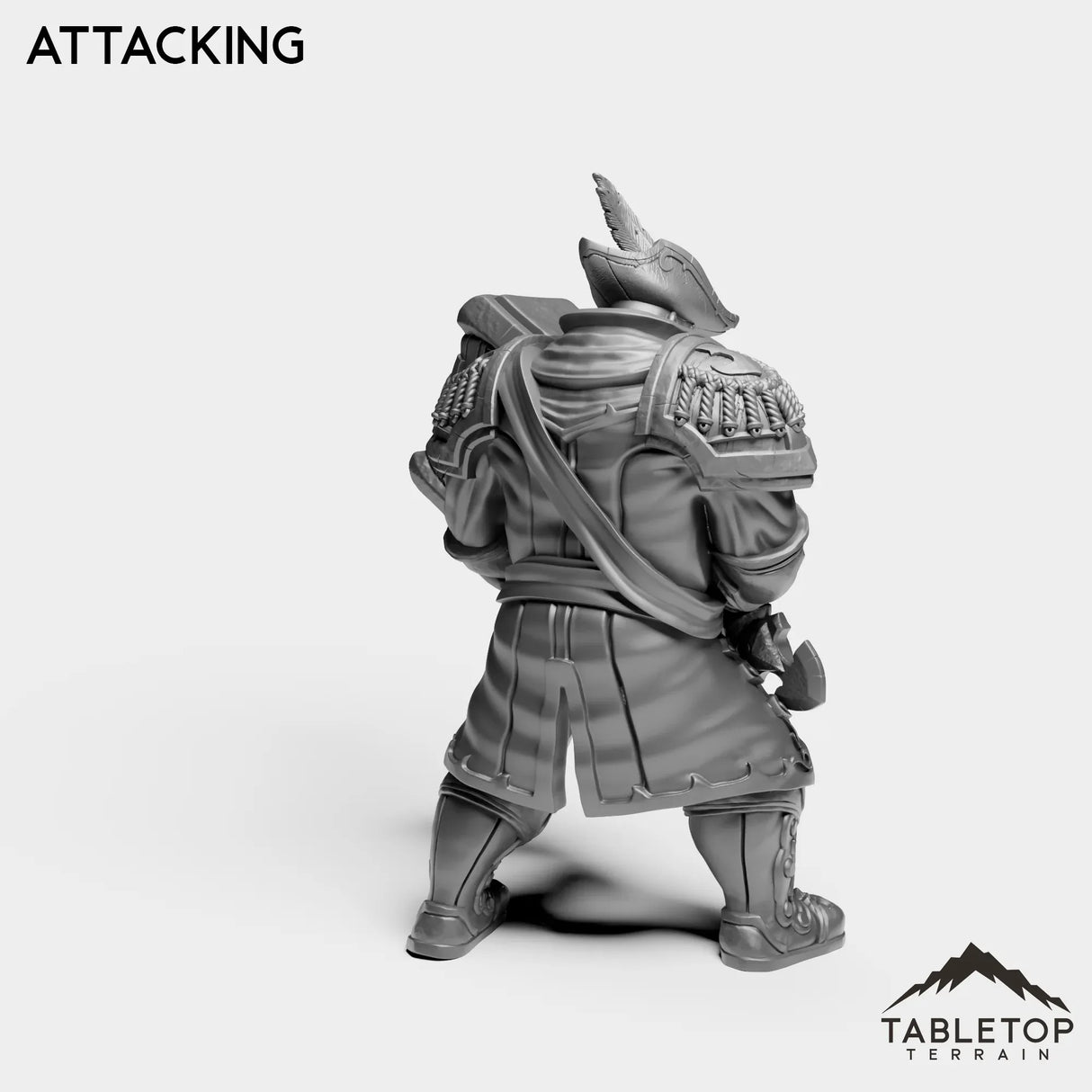 Tabletop Terrain Miniature Sailor Heritage Warrior