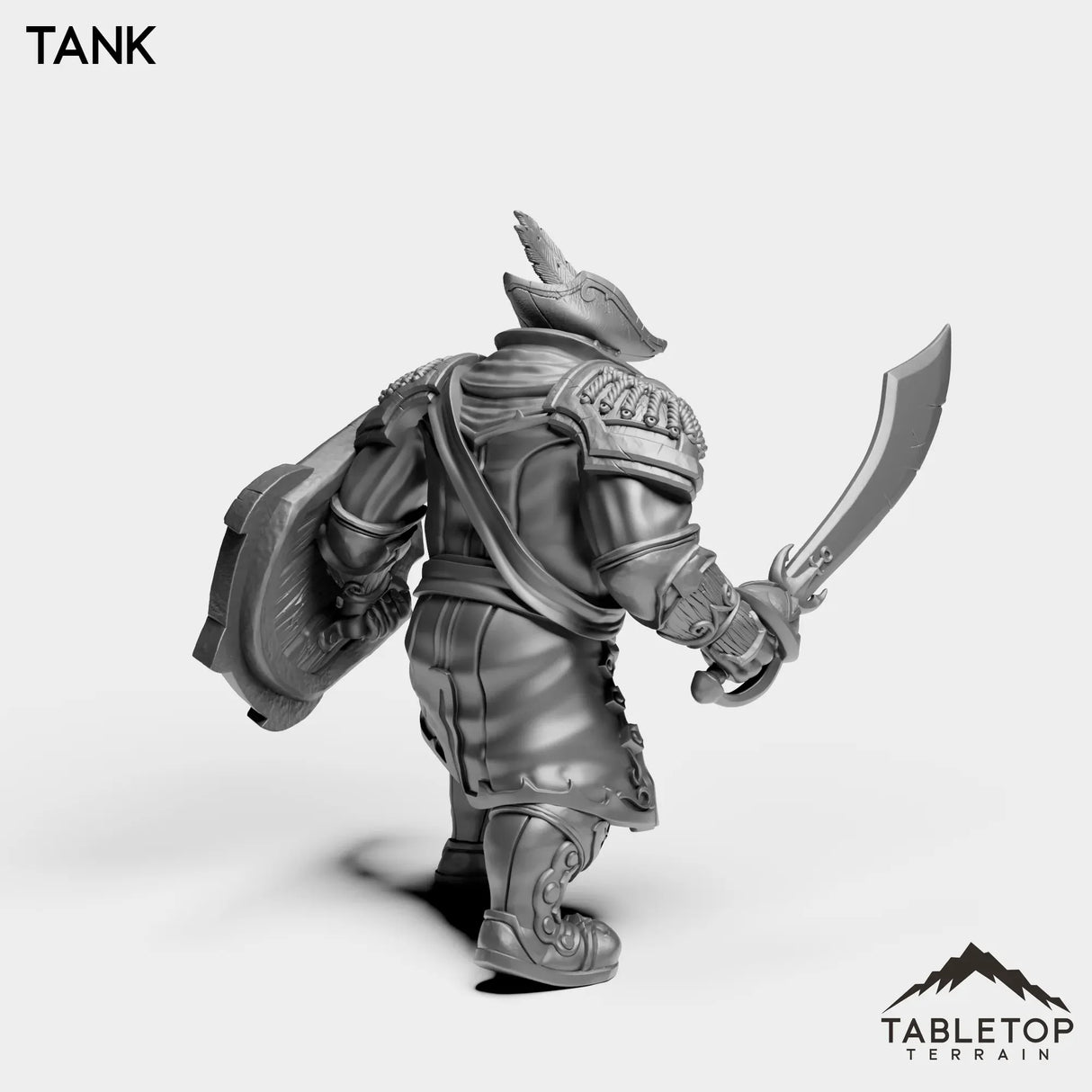 Tabletop Terrain Miniature Sailor Heritage Warrior