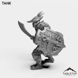 Tabletop Terrain Miniature Sailor Heritage Warrior