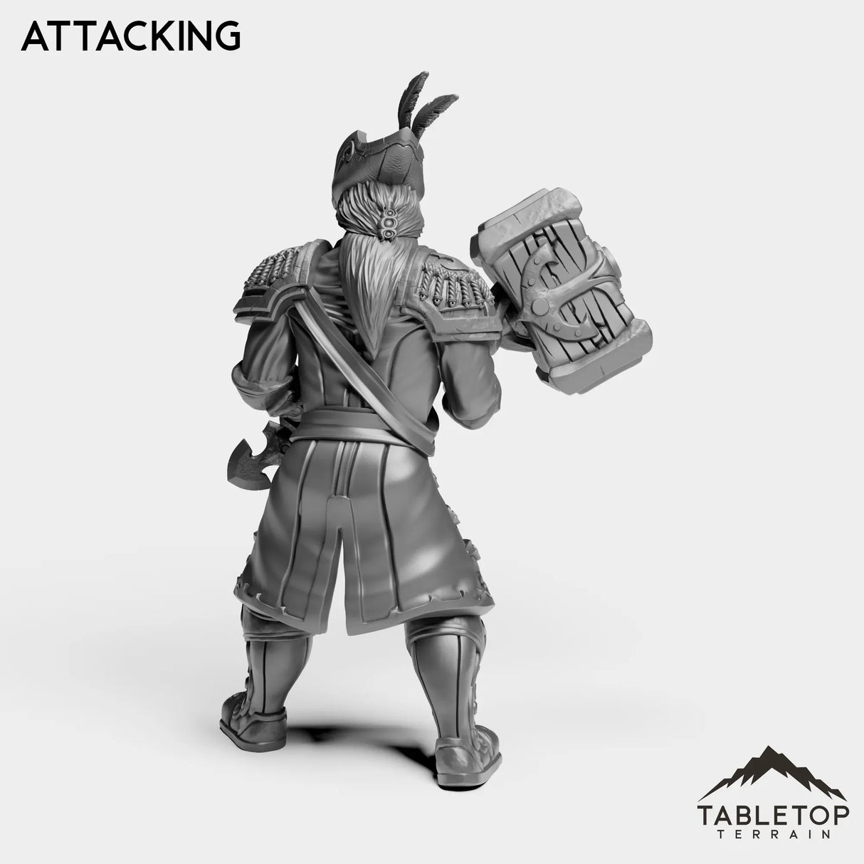 Tabletop Terrain Miniature Sailor Heritage Warrior Female