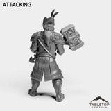 Tabletop Terrain Miniature Sailor Heritage Warrior Female
