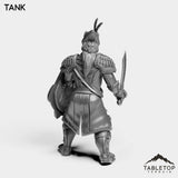 Tabletop Terrain Miniature Sailor Heritage Warrior Female