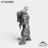 Tabletop Terrain Miniature Sailor Heritage Warrior Female