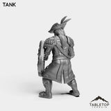 Tabletop Terrain Miniature Sailor Heritage Warrior Female