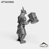 Tabletop Terrain Miniature Sailor Heritage Warrior Female