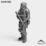 Tabletop Terrain Miniature Sanford - Shock Team