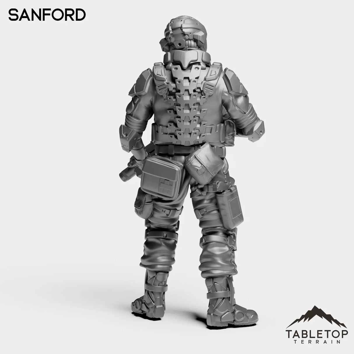 Tabletop Terrain Miniature Sanford - Shock Team