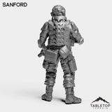 Tabletop Terrain Miniature Sanford - Shock Team