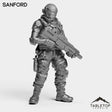 Tabletop Terrain Miniature Sanford - Shock Team