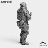 Tabletop Terrain Miniature Sanford - Shock Team