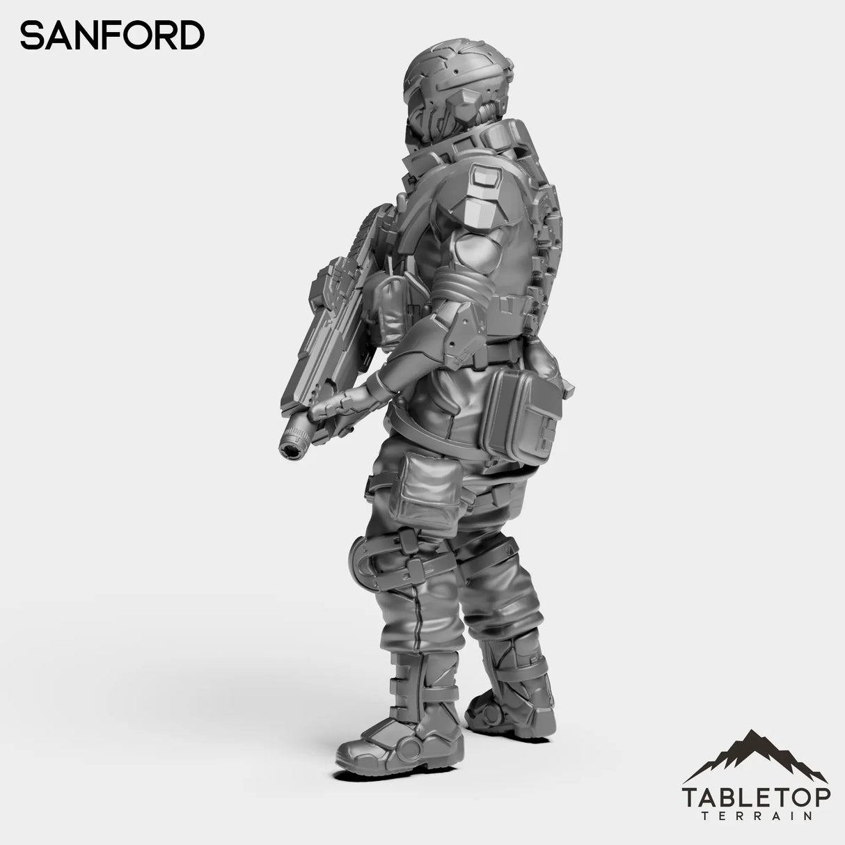 Tabletop Terrain Miniature Sanford - Shock Team