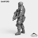 Tabletop Terrain Miniature Sanford - Shock Team