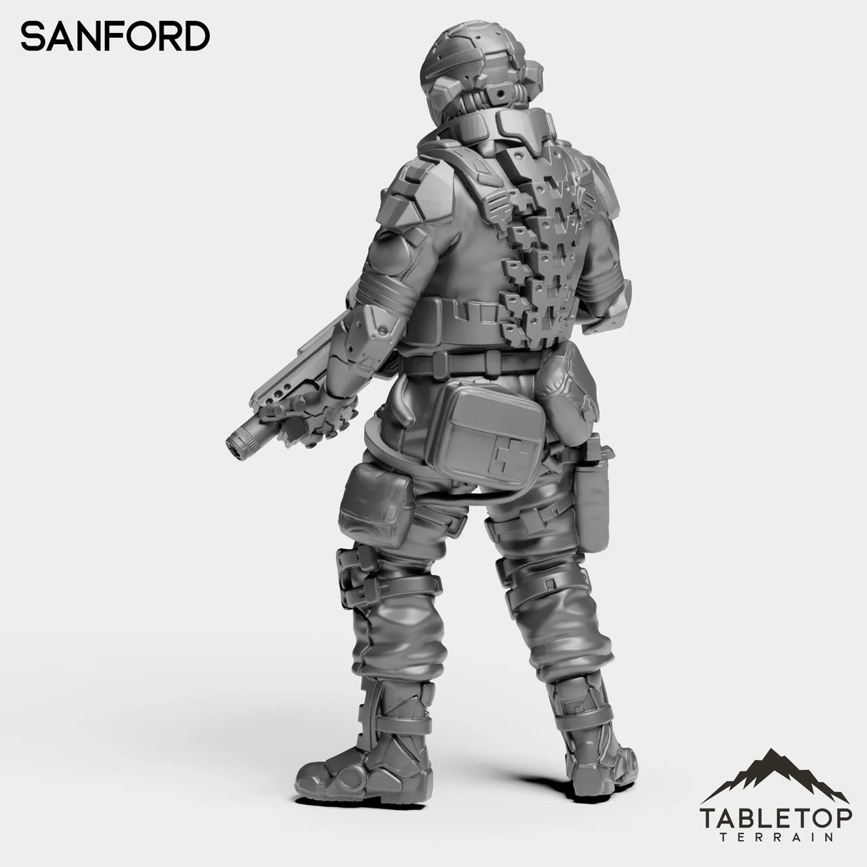 Tabletop Terrain Miniature Sanford - Shock Team
