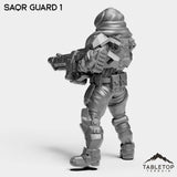 Tabletop Terrain Miniature Saqr Guard