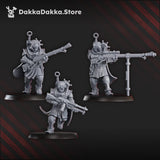 Tabletop Terrain Miniature Satellitum Ranged Squad (x10)
