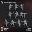 Tabletop Terrain Miniature Satellitum Ranged Squad (x10)
