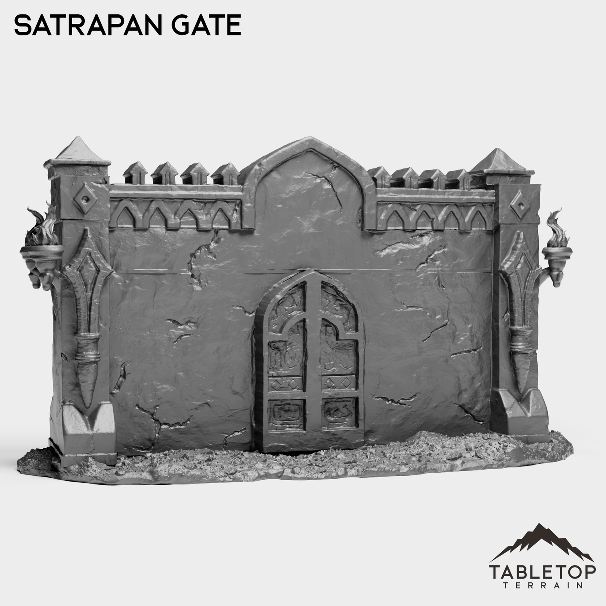 Tabletop Terrain Miniature Satrapan Gate
