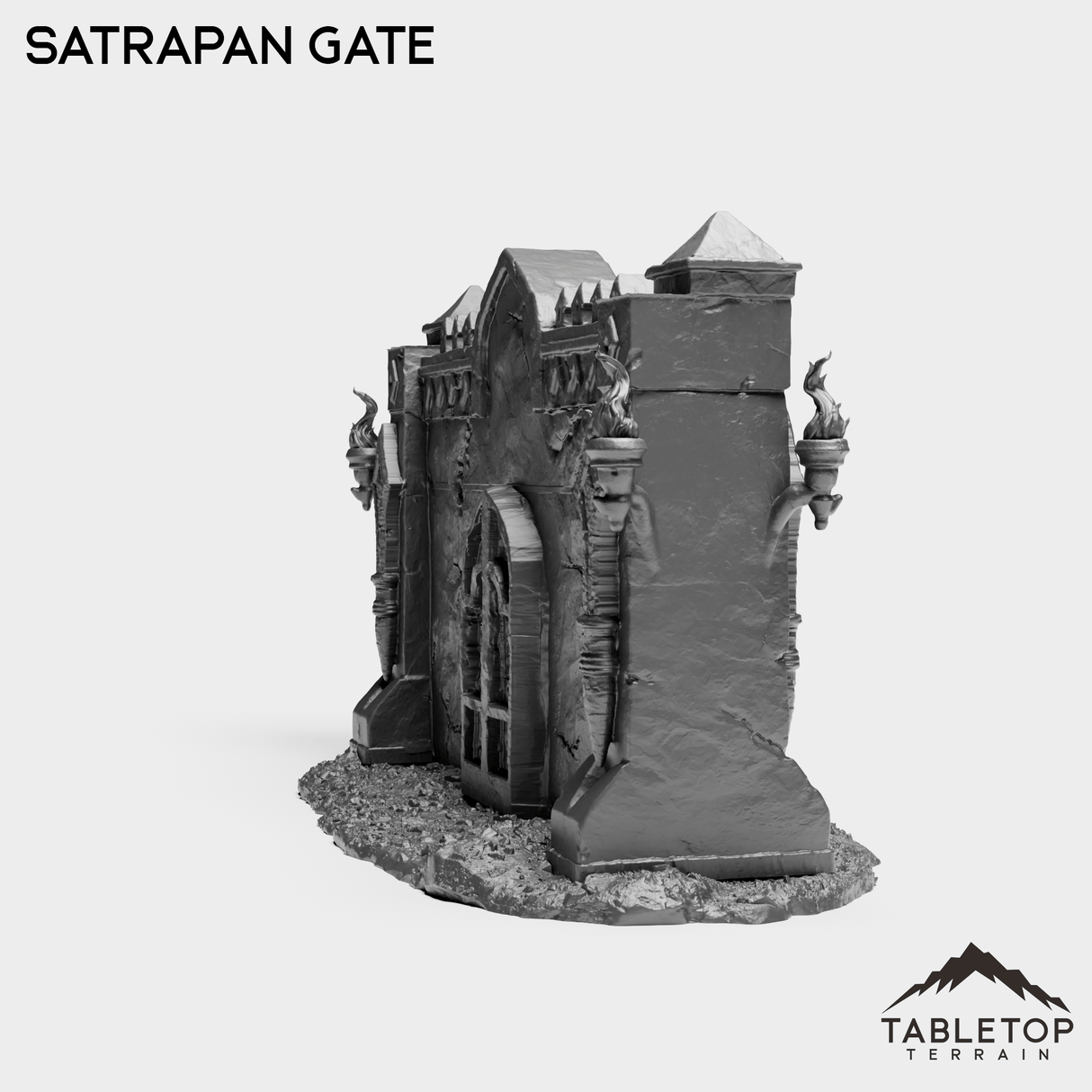 Tabletop Terrain Miniature Satrapan Gate