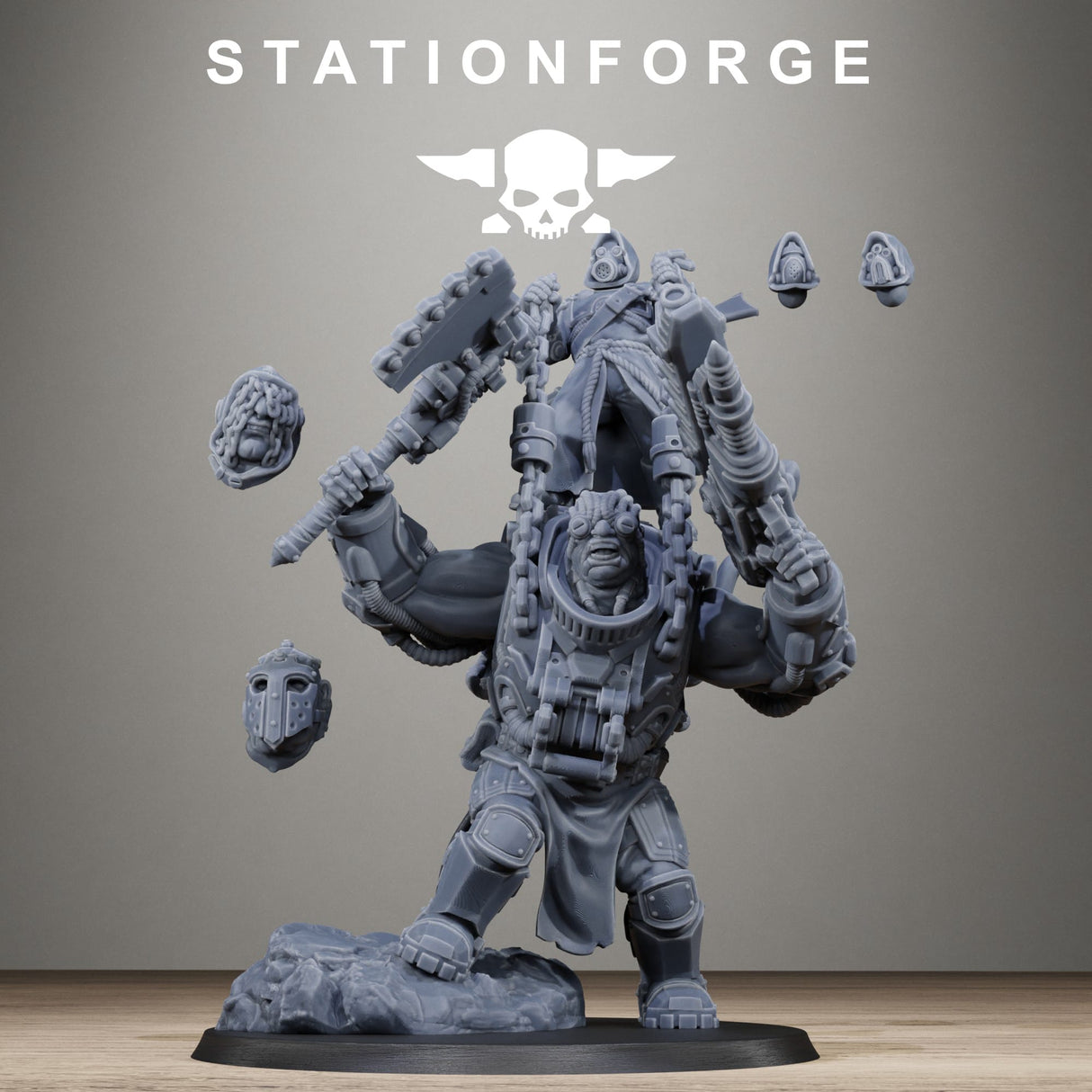 Tabletop Terrain Miniature Scavenger Beast Controllers