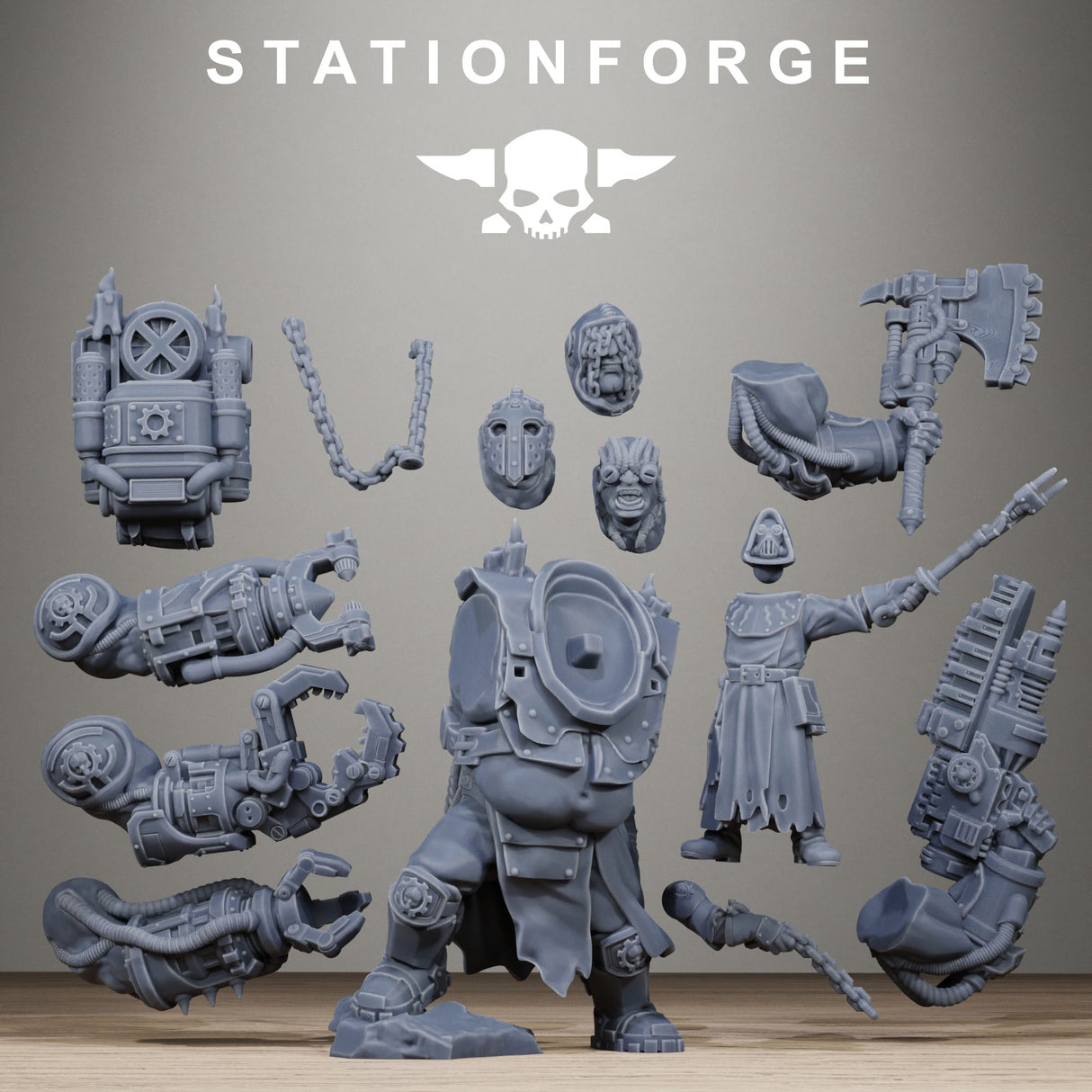 Tabletop Terrain Miniature Scavenger Beast Controllers