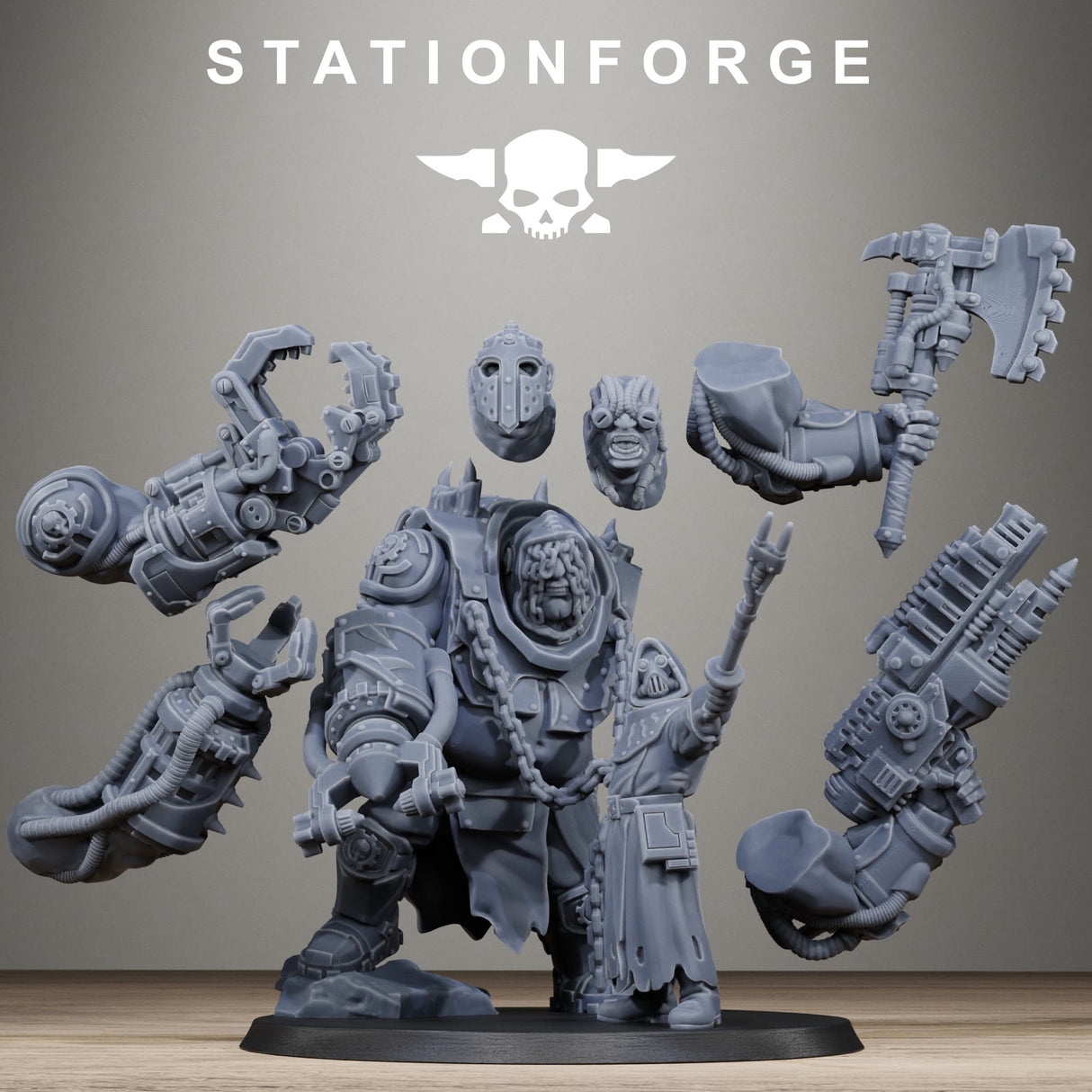 Tabletop Terrain Miniature Scavenger Beast Controllers
