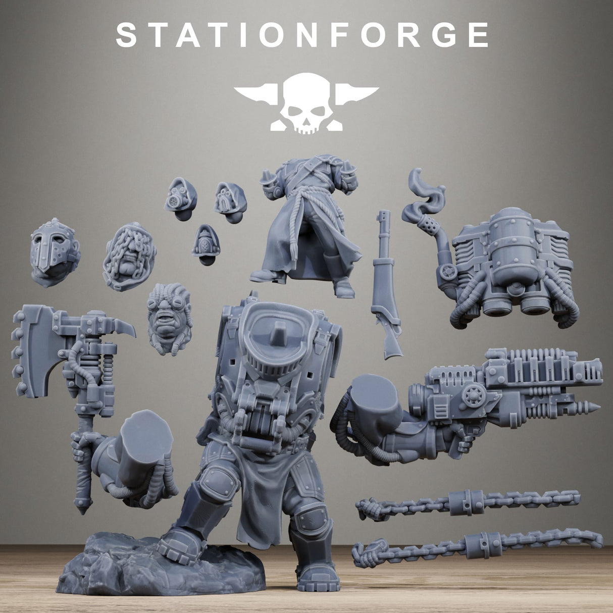 Tabletop Terrain Miniature Scavenger Beast Controllers