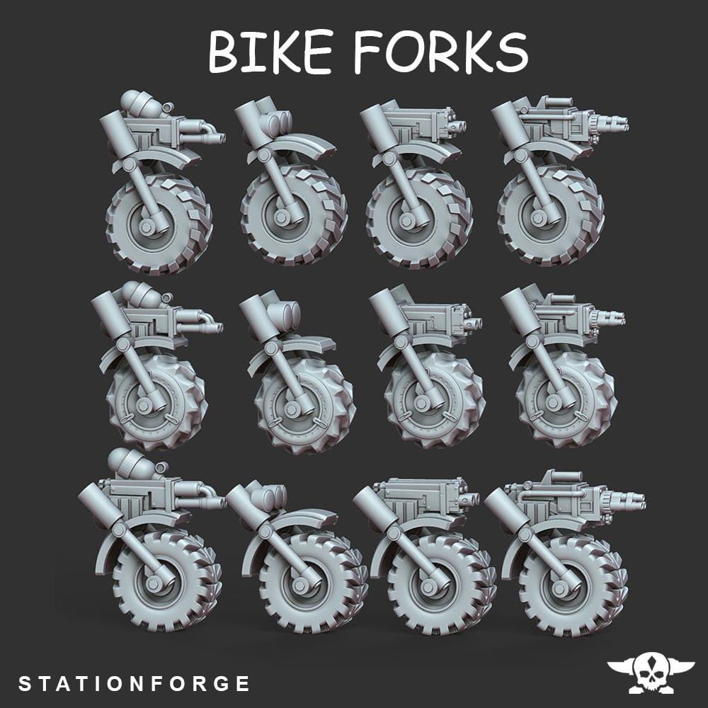 Tabletop Terrain Miniature Scavenger Bikers