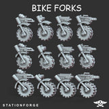 Tabletop Terrain Miniature Scavenger Bikers